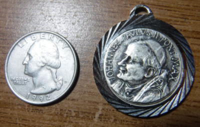 Large Catholic Medal of Pope John Paul II | eBay