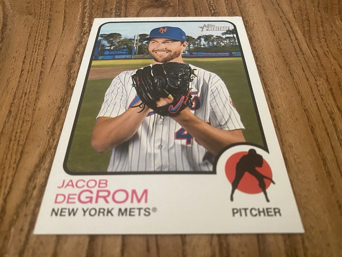 2022 Topps Heritage - Jacob deGrom #OB-JDG for sale | eBay