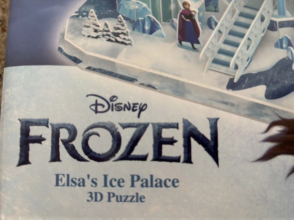 Disney Frozen Elsa's Ice Palace Modelo 3D Puzzle Kit 73 Piezas - 4D Cityscape Ltd Foto 4 de 4