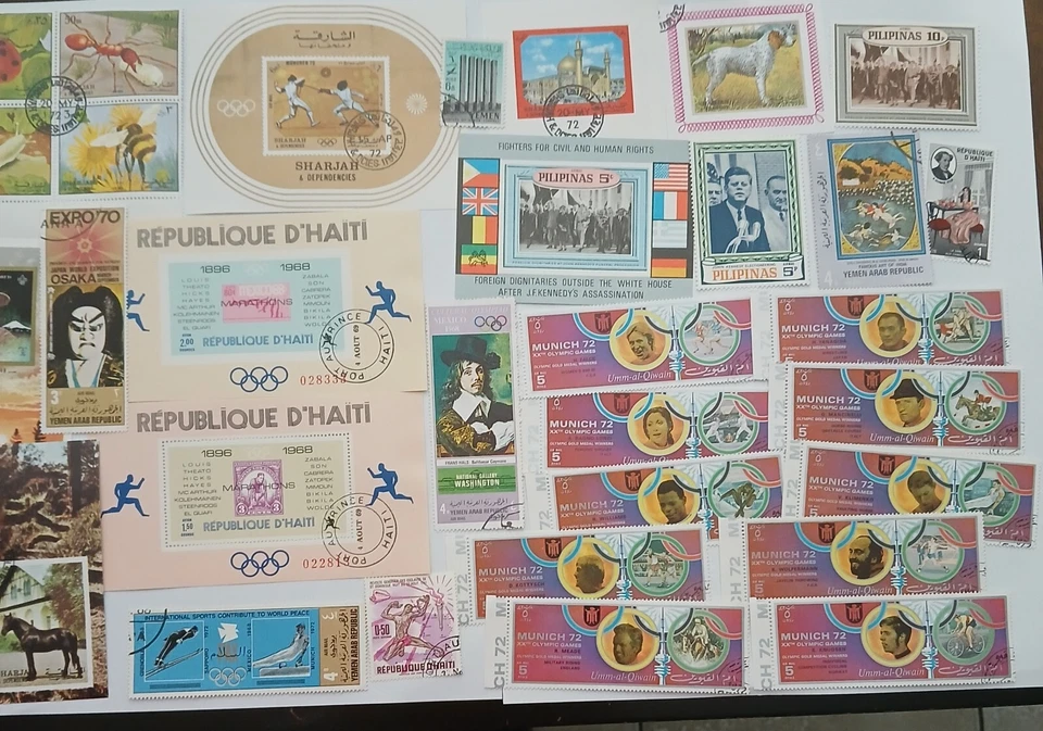 WORLDWIDE- LOT OF STAMPS  - MH & CTO - #2319 - Image 2 of 2