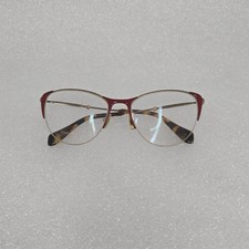 Women Miu Miu Authentic Eyeglasses MU 50OV UA4-1O1 Italy Rx Frame Case