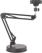 Webcam Stand,Camera Mount 22 Inch Suspension Boom Scissor Arm Stand,for Webcam C