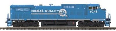 MTH 20-21968-1 Conrail Dash 8 Diesel Engine w/Proto-Sound 3.0 (Hi-Rail Wheels)