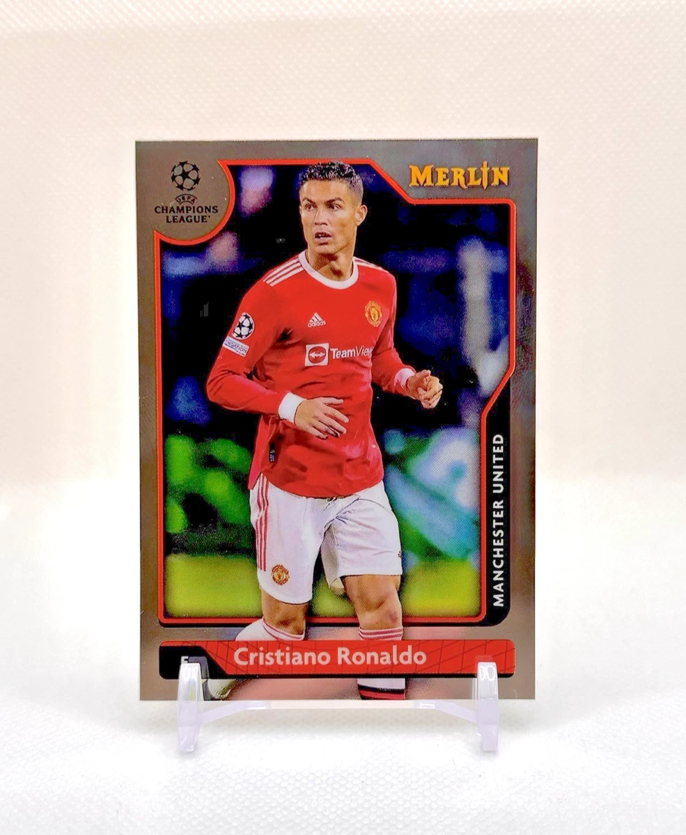 2021-22 Topps Merlin Collection Chrome UCL Soccer Trading Cards