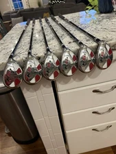 Majek K5s Hybrid Set 5-PW ONE LENGTH 38.5”, RH Senior Flex Graphite, GREAT SHAPE