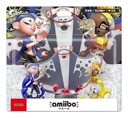 Nintendo amiibo Splatoon 3 Deep Cut Set Frye Shiver Big Man Figura Juego JAPÓN - Imagen 3 de 6