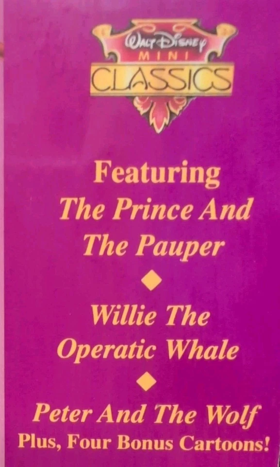 Walt Disney Classics The Prince and the Pauper on Laserdisc 1191 Foto 3 de 4