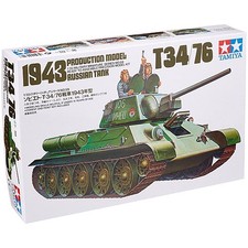 TAMIYA 35059 T34/76 1943 Russian Tank 1:35 Military Model Kit