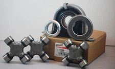 Fit Ford F250 F350 Superduty 4x4 Driveshaft Carrier Bearing and U Joint Kit