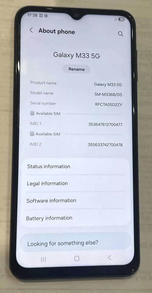 Samsung Galaxy M33 5G · 128GB, photo 1 of 5