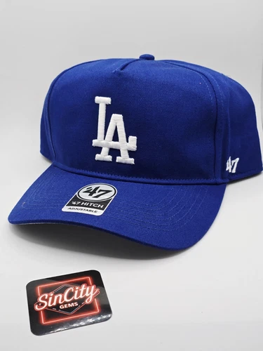 Los Angeles Dodgers '47 Brand Blue Hitch Snapback Hat Cap NWT