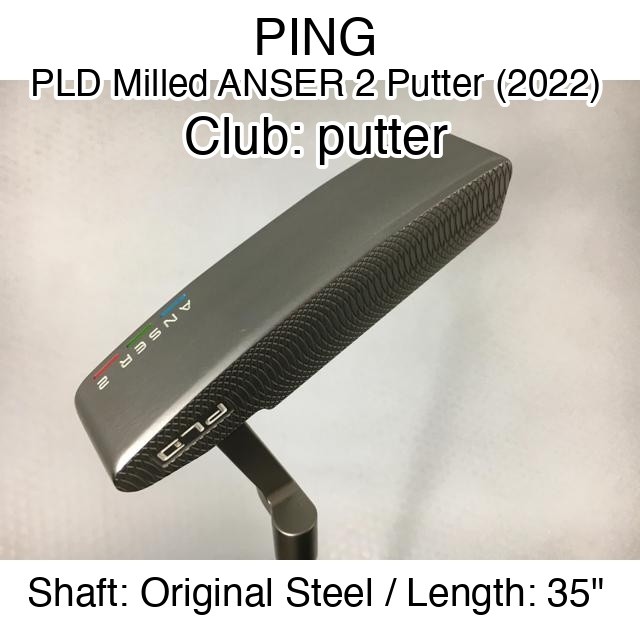 Ping PLD Milled Anser 2 Putter