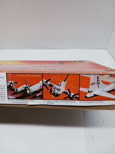 Revell H-159 B-29 Superfortress Long Range Bomber, 1973 Vintage. - Bild 4 von 16