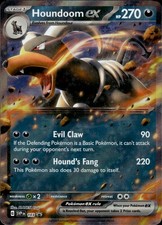 pokemon card houndoom ex 21/162 Ultra Rare TCG BREAKthrough VG-NM 21/162 / Ultra Rare Card Type / HP / Stage Pokmon Card #41 | Houndoom