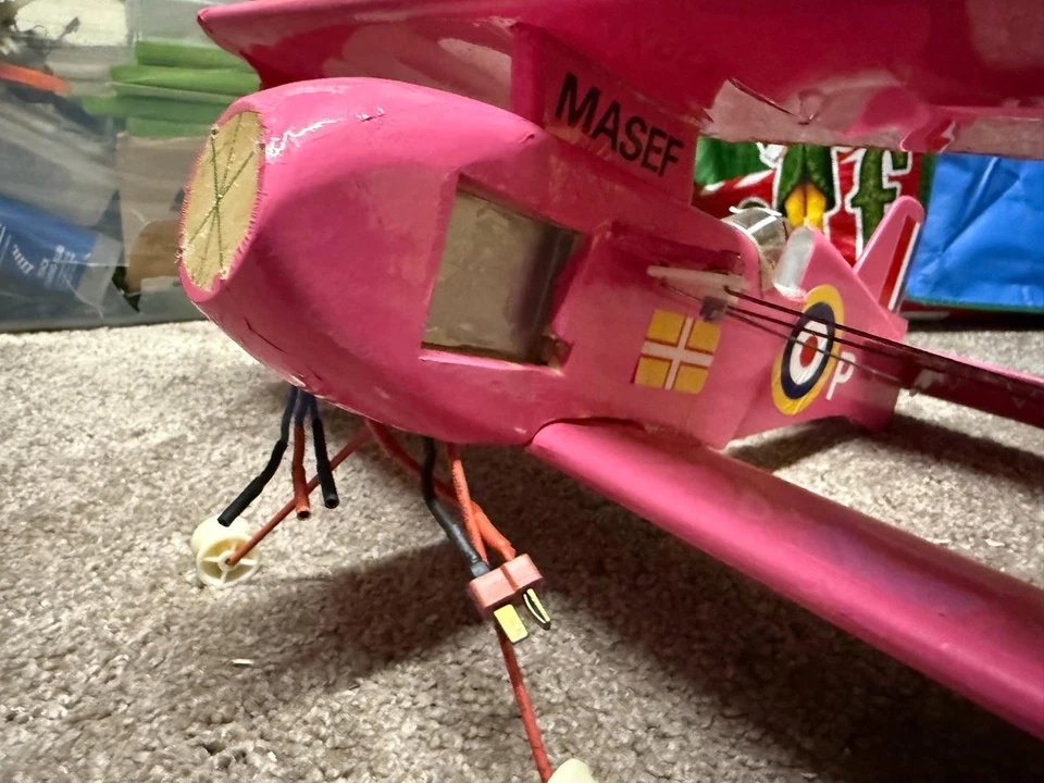 Control Line Model Airplane - Image 3 of 4