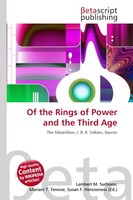 Of The Rings Of Power And The Third Age Lambert M. Surhone