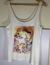 Billabong Donovan Frankenreiter Collection White Vest Top Medium