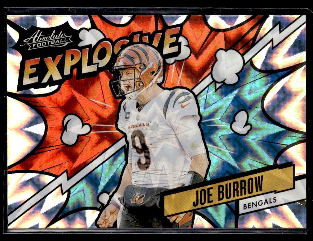 2024 Panini Absolute Explosive Joe Burrow Cincinnati Bengals #EX-JBW