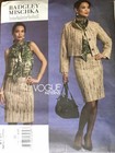 Vogue Pattern V1127 Jacket Skirt Blouse Sz 14 - 20 Uncut FF BADGLEY MISCHKA 2009 — photo 2