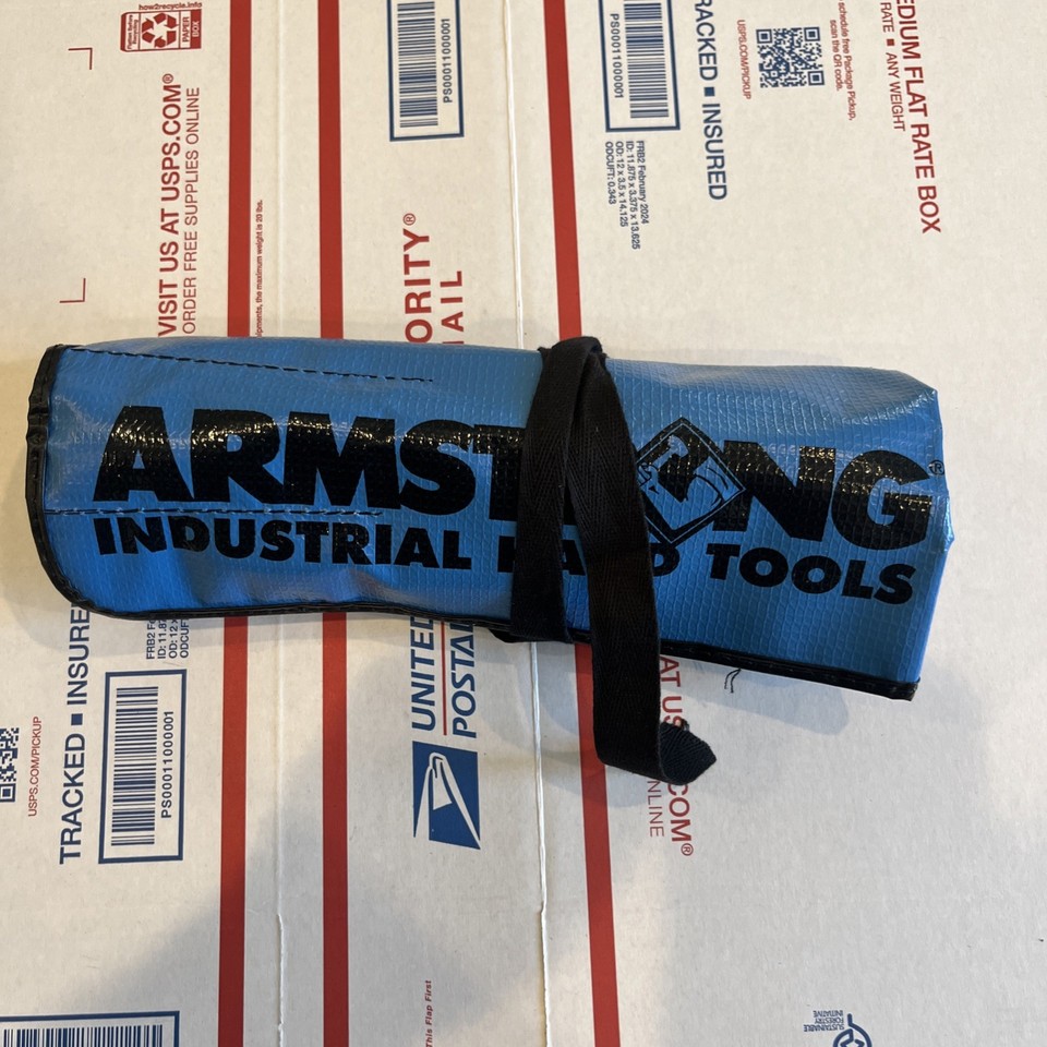 Armstrong Tools USA 27-635 SAE Offset Ratcheting Box Wrench Set Kit Bag ...