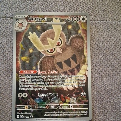 The Pokémon Company Noctowl 141 SV Scarlet & Violet Promo Holo EN 2024 100HP