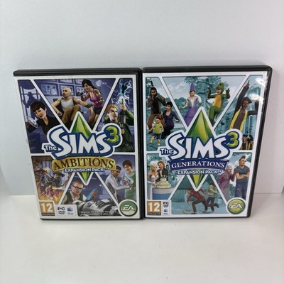 Die Sims 3 Expansion Pack Bundle PC Mac DVD Ambitionen & Generationen Spiele
