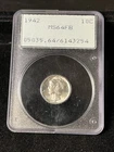 1942 mercury dime Pcgs Rattler