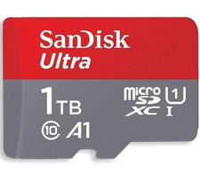 SanDisk 1TB Ultra Micro SD SDXC A1 Class 10 120MB/s 4K HD Memory Card