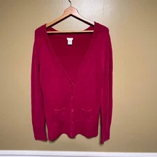 Maurice’s Pink Fuzzy Cardigan 