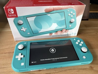 Nintendo Switch Lite Türkis mit OVP Schutzhülle