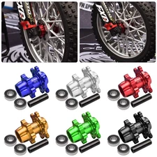 Aluminum 7075 Front Wheel Hub Hex Larger Inner Bearings For 1/4 Promoto-MX