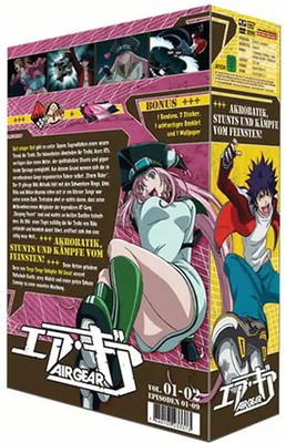 Air Gear-Box, Vol. 01-02 (2 DVDs)