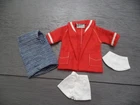 RESORT SET 963  * Vintage 1960s Barbie Mattel Outfit -Near Complete Nr Excellent