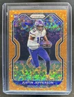 2020 Panini Prizm Justin Jefferson RC Disco Rookie #398 Vikings