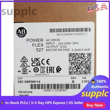 Allen Bradley 25C-D6P0N114 Brand DHL Express shipping US Free Tax