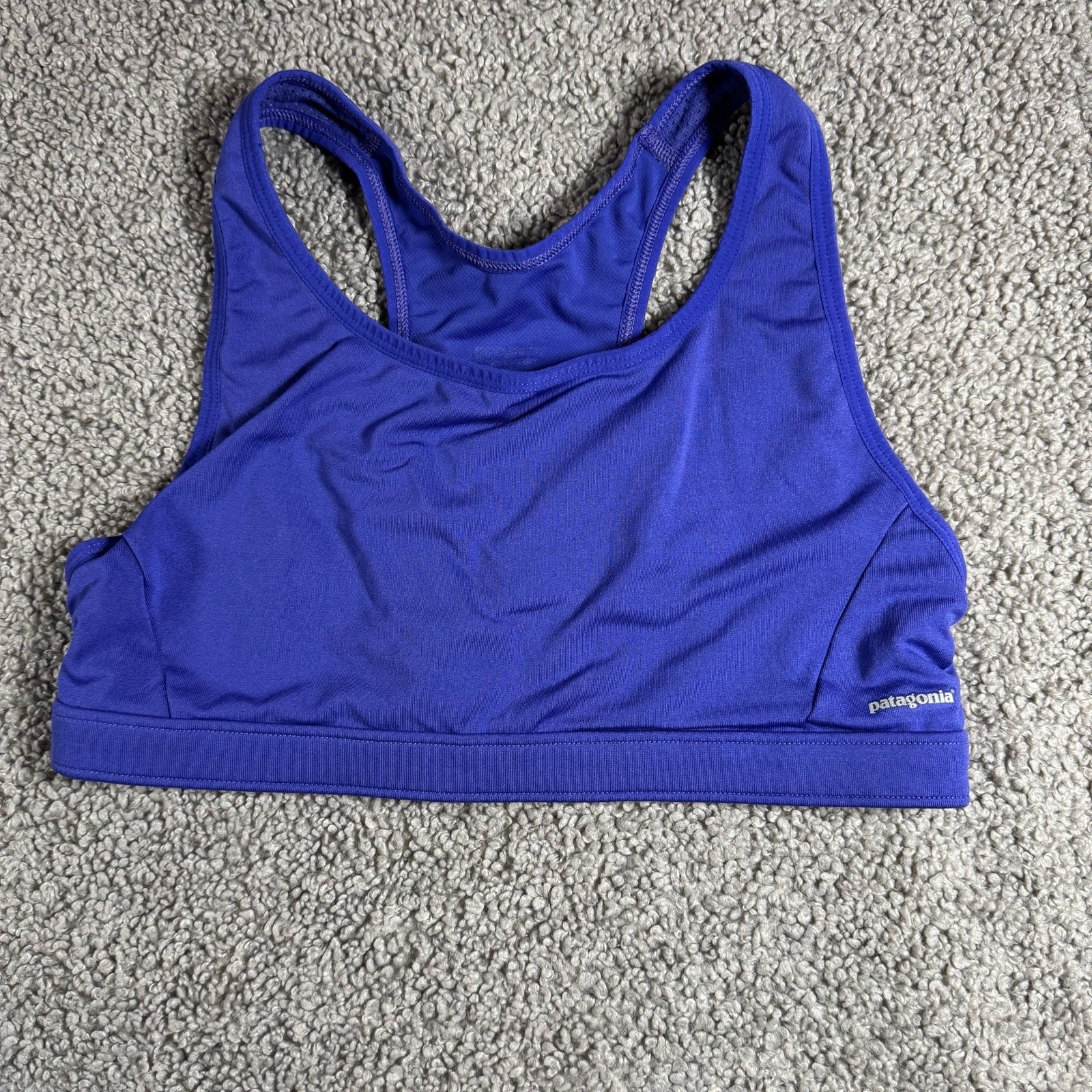 Patagonia Women's Capilene Purple Sports Bra Size XL