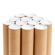 Cardboard Postal Tube Resistant Kraft Paper Tube Storage Poster Drawing Document