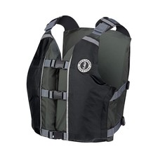 Mustang APF Foam Vest - Universal - Black/Grey MV411102-806-0 UPC 062533919044