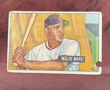 1951 BOWMAN WILLIE MAYS #305 ROOKIE FAIR CONDITION