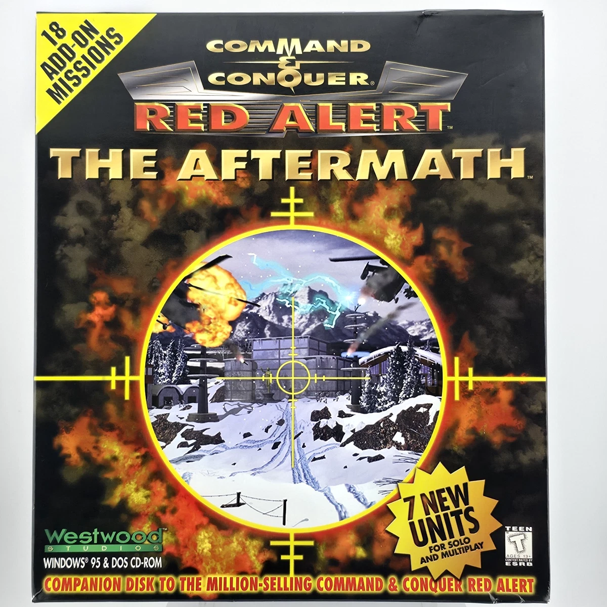 Command and conquer 1 PC Big box boite carton FR + Alerte