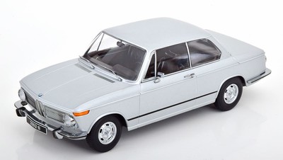 KK scale 1 18 BMW 1602 1 Series 1971 Silver Diecast