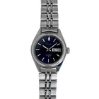 Seiko Vintage 1990's Automatic Day Date Blue Dial 17 Jewels Hi-Beat Ladies Watch
