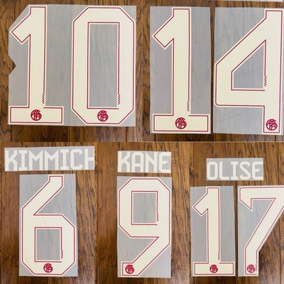 2025/26 Bayern Munich Player 3RD Soccer Name & Number Set