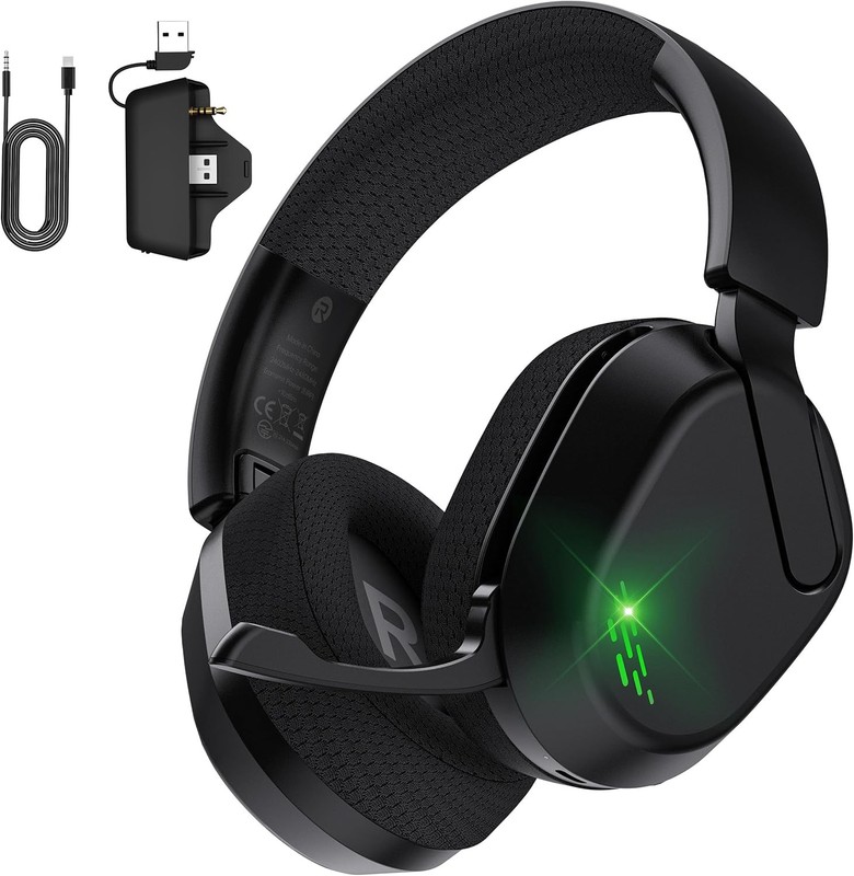 Gvyugke Wireless Gaming Headset for Xbox Series X/S, Xbox One, PS5, PC, Mac,