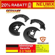 4x ANKERBLECH BREMSSCHEIBE FÜR AUDI A3 SEAT LEON TOLEDO VW BORA GOLF 4 1J