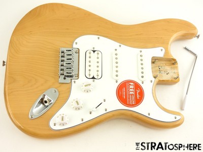 Fender Squier Affinity HSS Stratocaster Strat LOADED BODY Guitar Natural