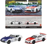 Hot Wheels Premium Car Culture Toyota 2000GT + Toyota Supra Neu/Ovp