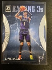 2023-24 Panini Donruss Optic - Raining 3s LaMelo Ball #12 Holo Prizm