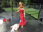 Vintage 1965 Ideal GLAMOUR MISTY MissClairol Doll M-12 orig robe & nighty &dress