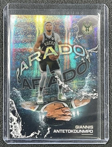 2025 Topps Chrome Giannis Antetokounmpo Base (RAW)